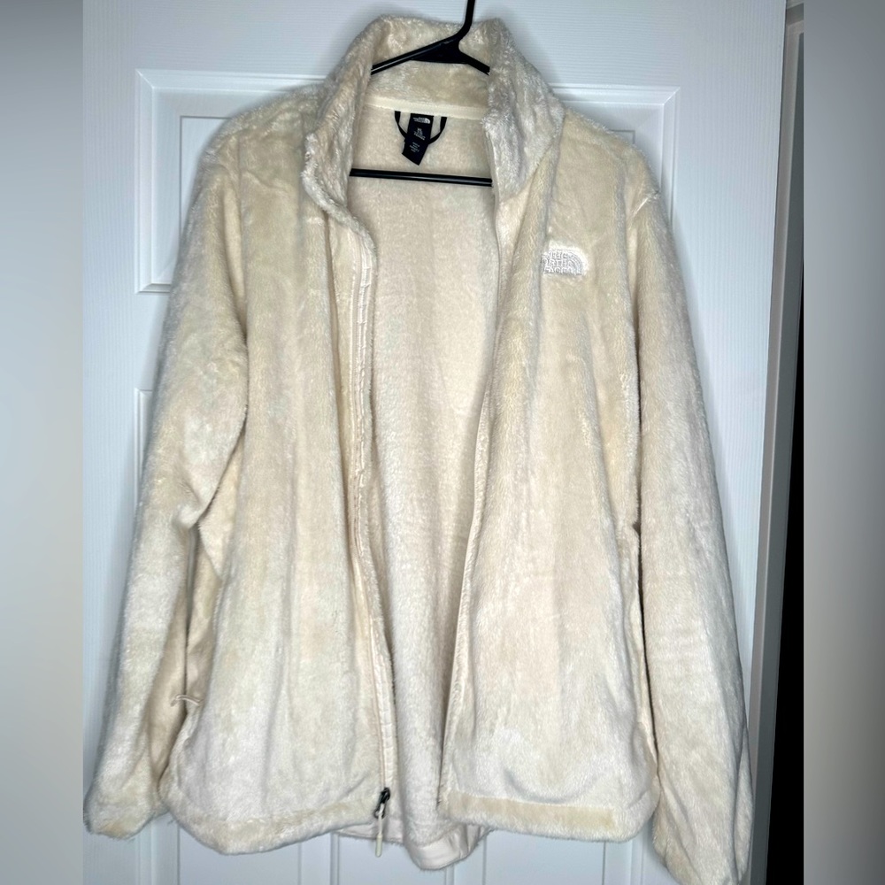 North Face white jacket